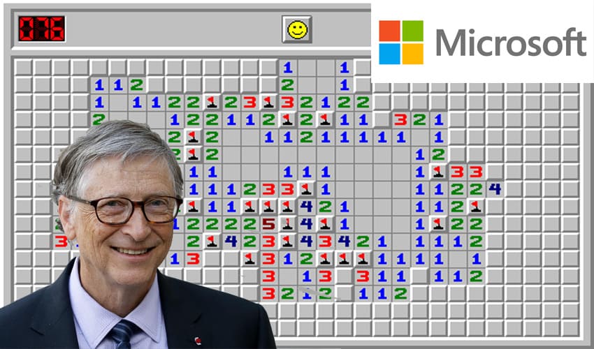 Sejarah dari Permainan Mineswepper Sampai Bill Gates Pendiri Microsoft Kecanduan&nbsp;Memainkannya!